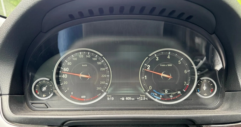 BMW Seria 5 cena 84900 przebieg: 139090, rok produkcji 2016 z Bydgoszcz małe 106